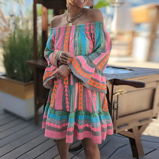 Vibrant Beach Colors Dress